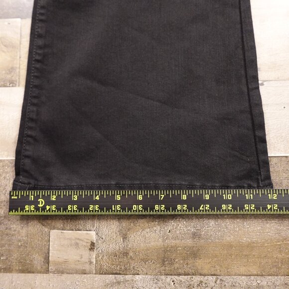 Banana Republic Slim Flare Jeans Women’s 18 Black High Rise Flared Leg - Picture 10 of 14